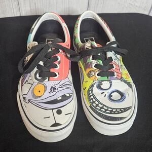 Vans X Nightmare Before Christmas Halloween Town Low Top Sneakers, sz 6/7.5